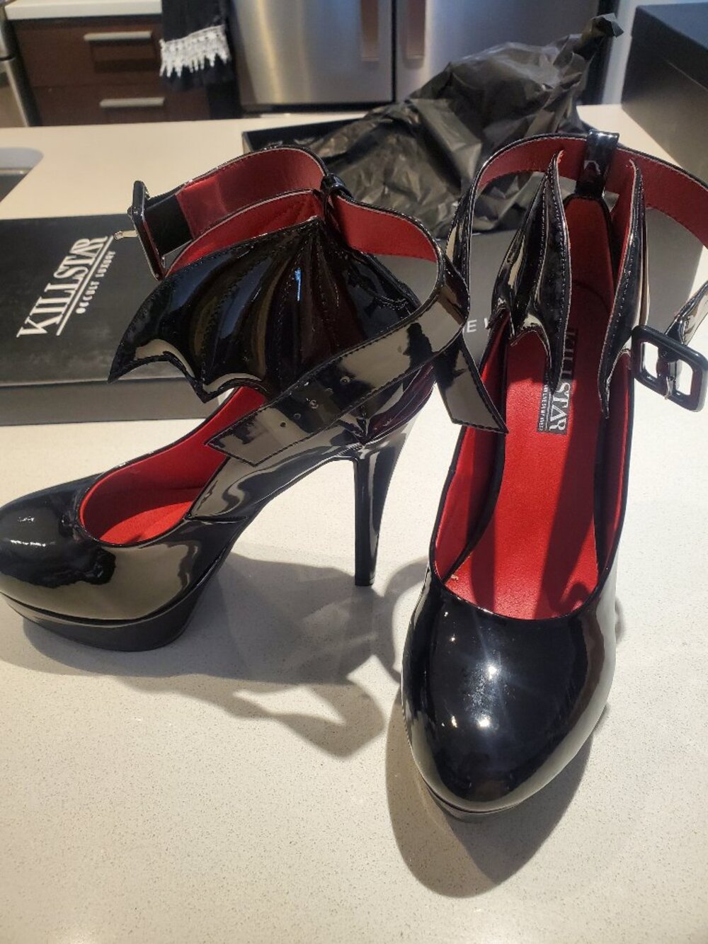KILLSTAR - Cemetery Lane Heels (Size US 7 / EU 38)